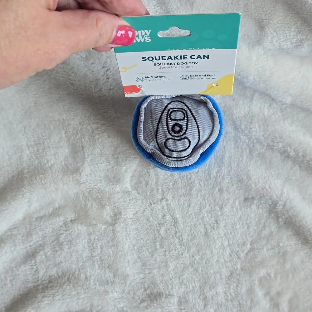 Zippy Paws Squeakie Can Dog‎ Toy NWT
